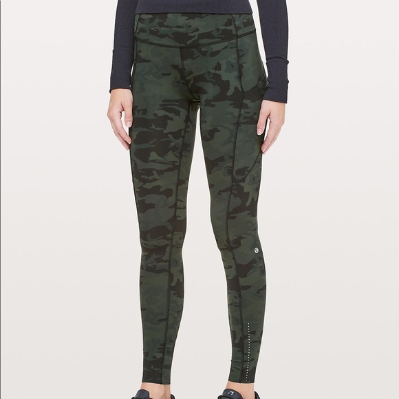 lululemon athletica Pants - Lululemon Fast & Free Full Length Tight Camo